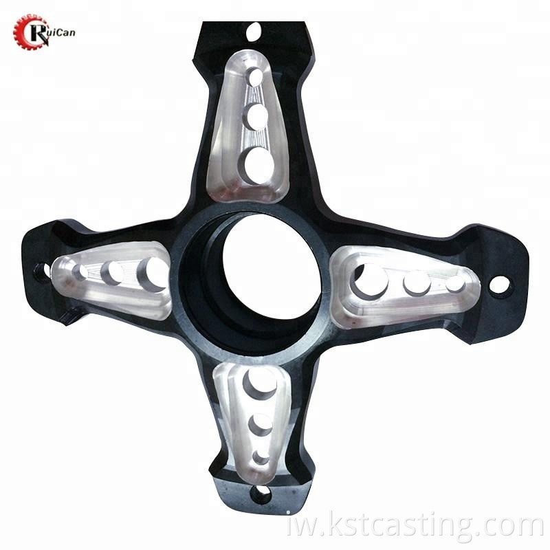 מכונת CNC כרסום דיוק אוגן דיוק CNC machine milling precision machining flange